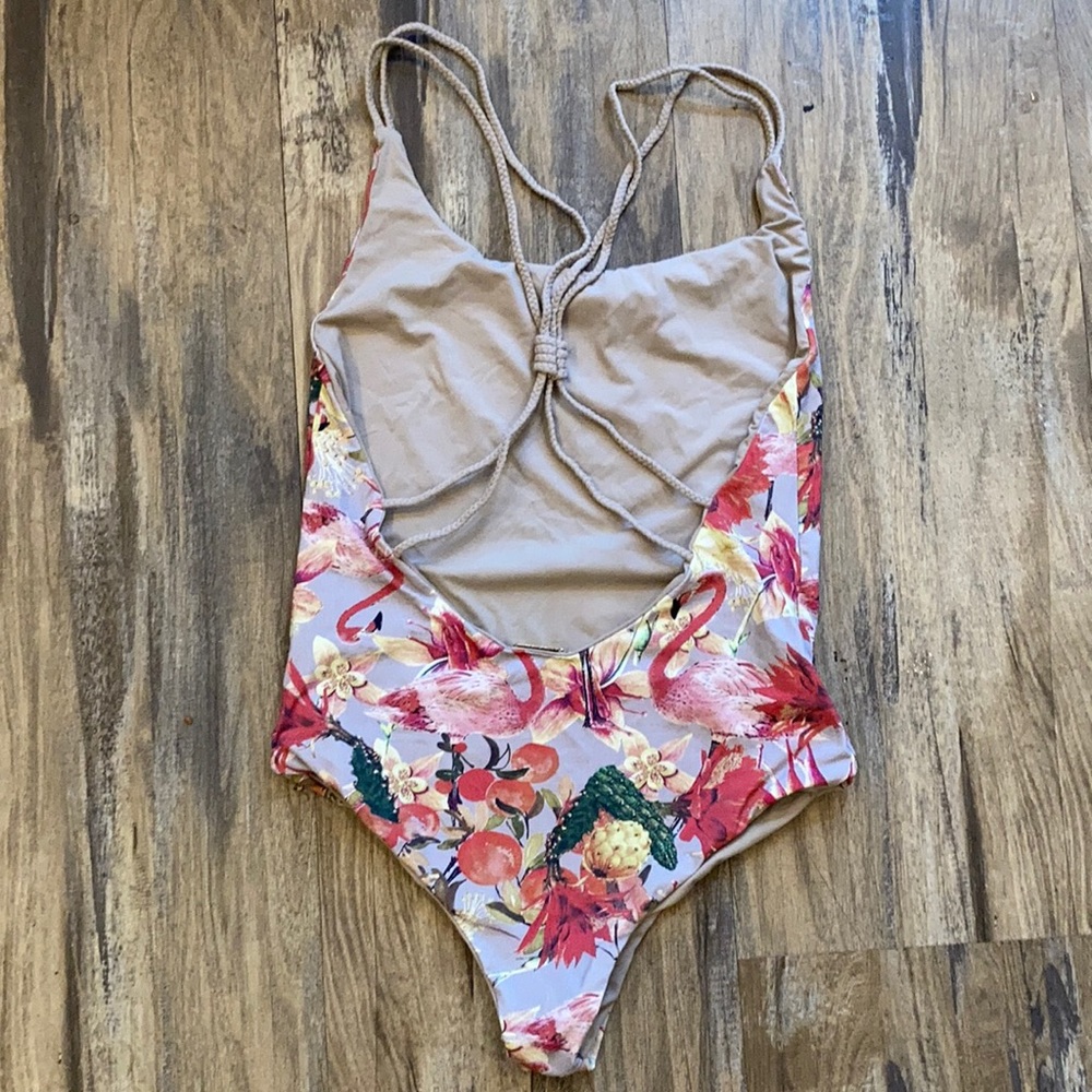 San Lorenzo reversible one piece swimsuit